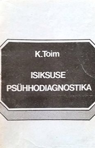 Isiksuse psühhodiagnostika