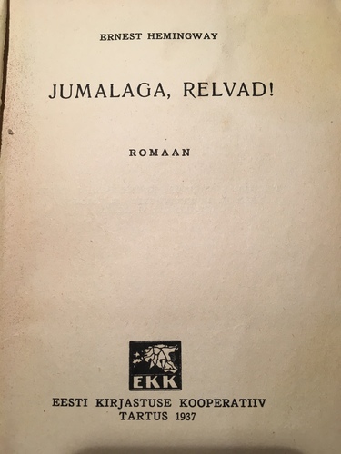 Jumalaga, relvad!