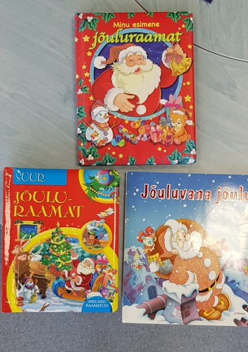 Komplekt jõuluraamatuid lastele