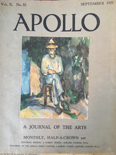 Apollo. September 1929