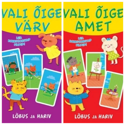 Vali õige amet & Vali õige värv