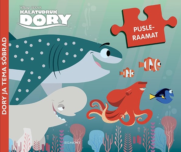 Kalatüdruk Dory. Pusleraamat.