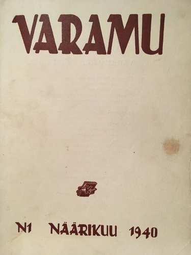 Varamu 1940 nr 1, 2, 3, 5, 6