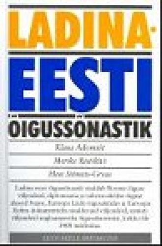 Ladina-eesti õigussõnastik