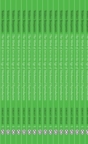 The Work of Art in the Age of Mechanical Reproduction