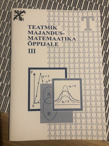 Teatmik majandusmatemaatika õppijale III