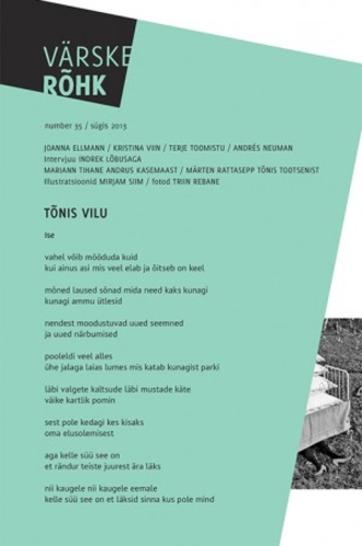 Värske Rõhk nr 35 / sügis 2013