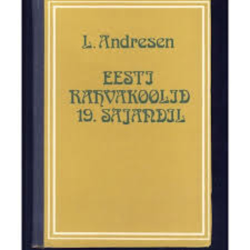 Eesti rahvakoolid 19. sajandil kuni 1880-ndate aastate koolireformini
