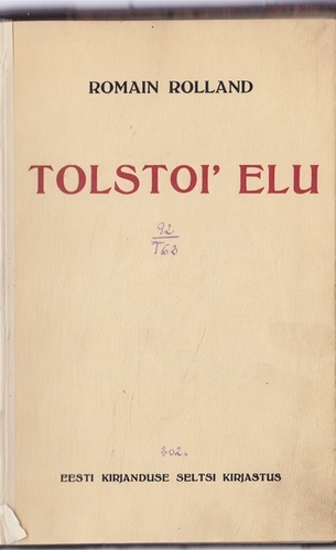 Tolstoi elu