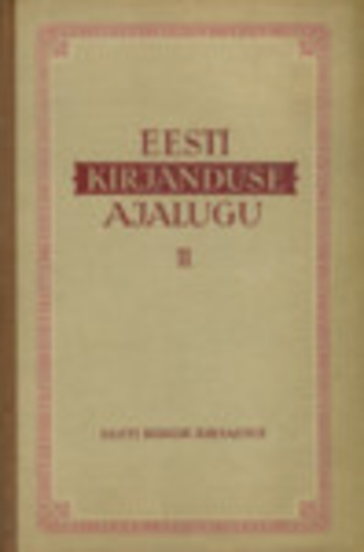 Eesti kirjanduse ajalugu (osa 2)