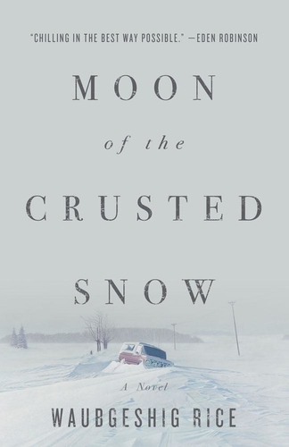 Moon of the crusted snow