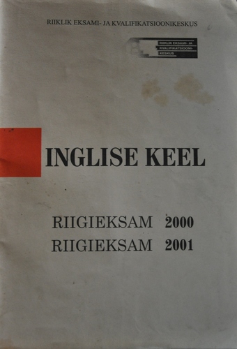 Inglise keel Riigieksam 2000_2001