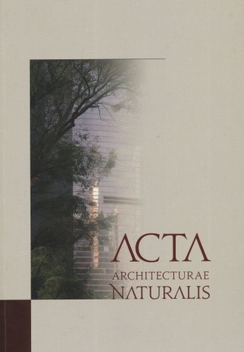 Acta Architecturae Naturalis