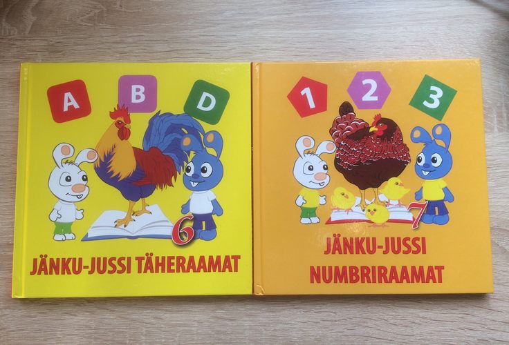 Jänku-Jussi täheraamat ja numbriraamat