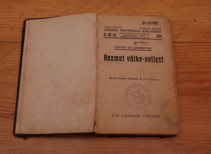 Raamat väike-vellest