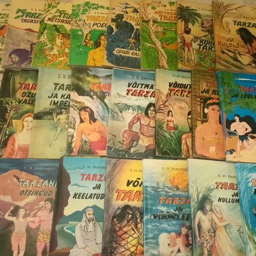 Tarzani - sarja raamatud