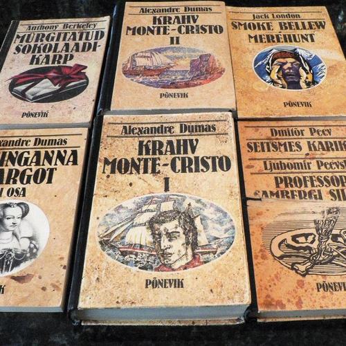 Sari "Põnevik"  - 11 raamatut