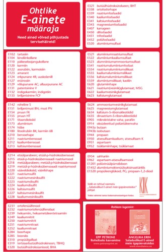 Ohtlike E-ainete määraja