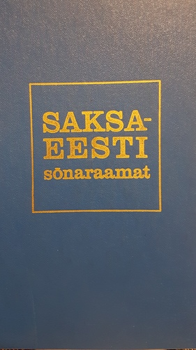 Saksa-eesti sõnaraamat