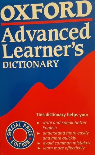 Oxford Advanced Learner's Dictionary