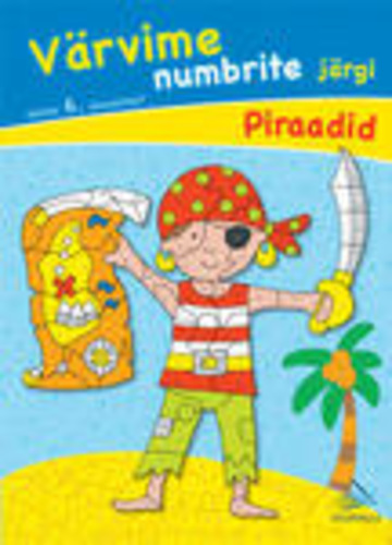 Värvime numbrite järgi. 6+. Piraadid