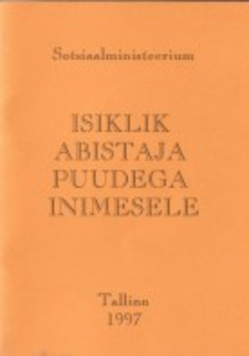 Isiklik abistaja puudega inimesele