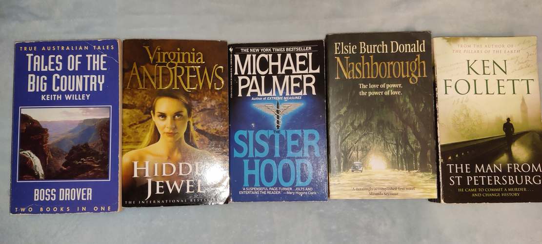 5 ingliskeelset raamatut