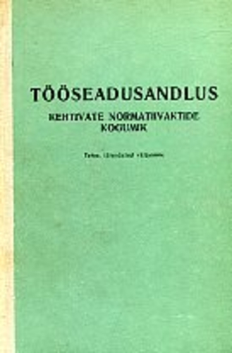 Tööseadusandlus