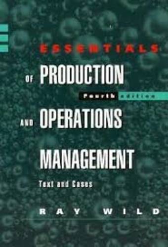Essentials of Production and Operations Management. Text and Cases