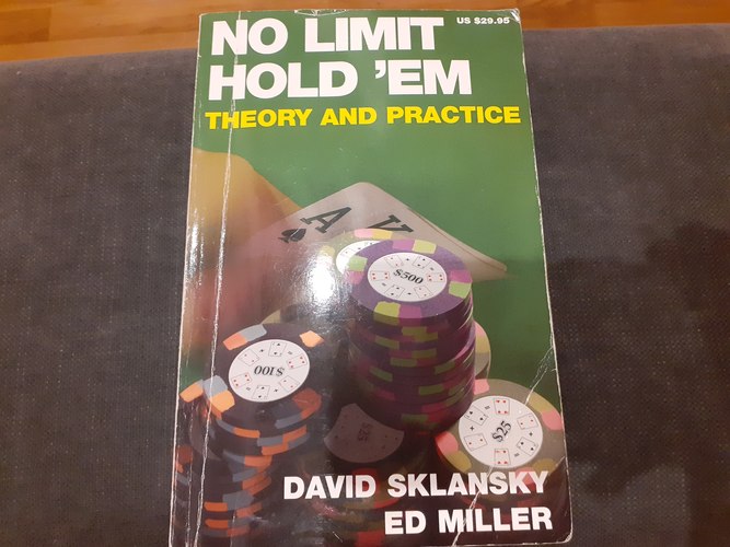 No limit hold 'em. Theory and practice