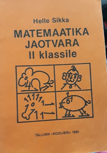 Matemaatika jaotvara II klassile