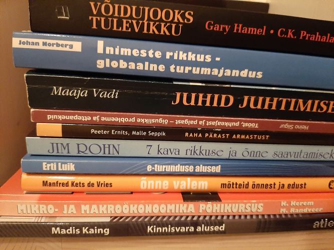 10 raamatut äri ja majandus