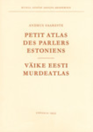Petit atlas des parlers estoniens