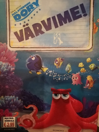 Kalatüdruk DORY. Värvime!