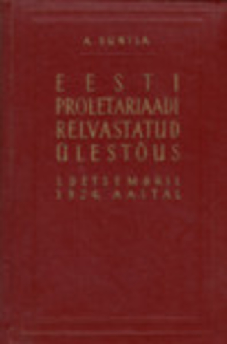 Eesti proletariaadi relvastatud ülestõus