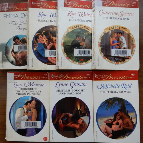 7- Inglise -keeles. Romantikaraamatut