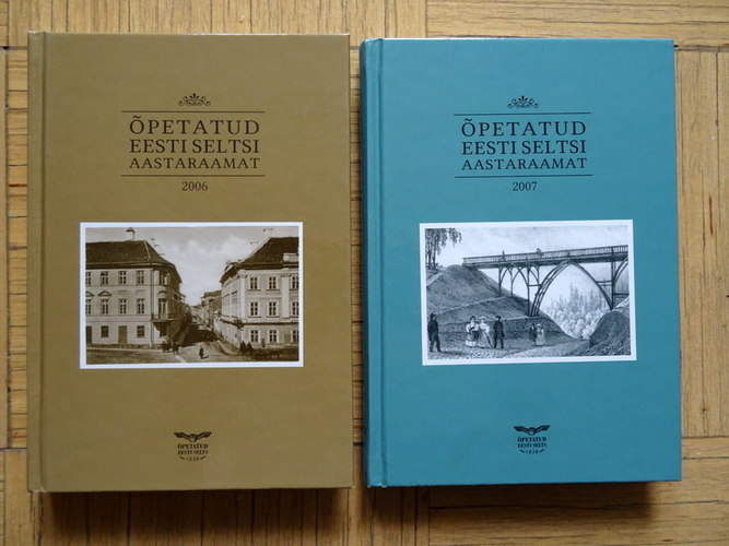 2 Õpetatud Eesti Seltsi aastaraamatut, 2006 ja 2007