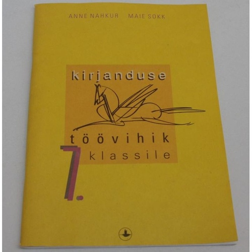 Kirjanduse töövihik 7.kl