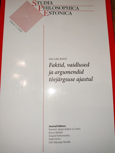 Faktid, vaidlused ja argumendid tõejärgsuse ajastul