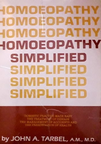 Homoeopathy simplified