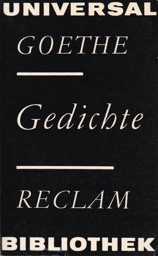 Gedichte : eine Auswahl