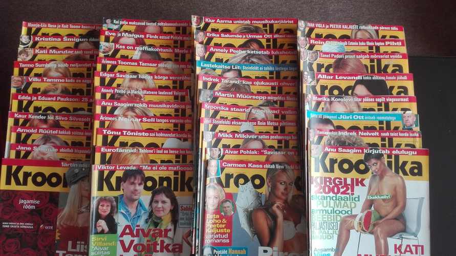 Kroonika ajakirjade komplekt