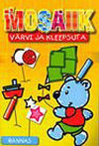 Mosaiik. Värvi ja kleepsuta. Rannas