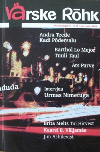 Värske Rõhk nr 12 / november 2007