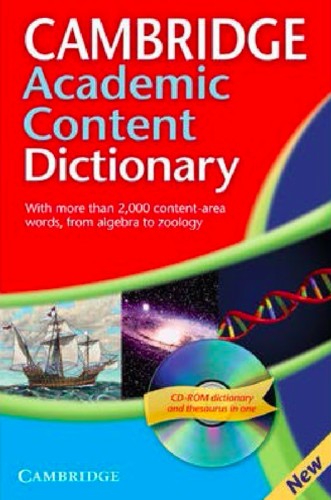 Cambridge Academic Content Dictionary