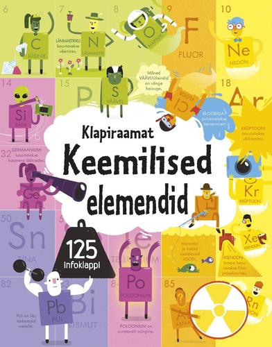 Klapiraamat Keemilised elemendid.