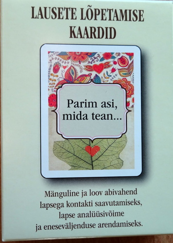 LAUSETE LÕPETAMISE KAARDID