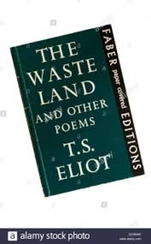 The Waste Land and other poems