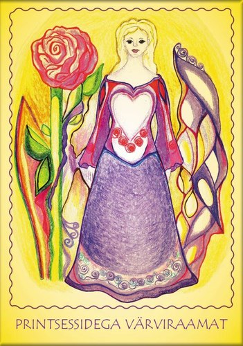 Printsessidega värviraamat