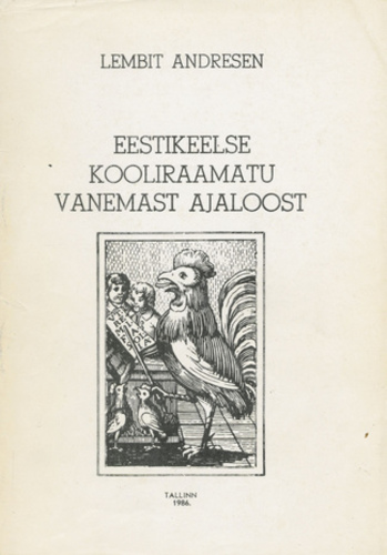 Eestikeelse kooliraamatu vanemast ajaloost